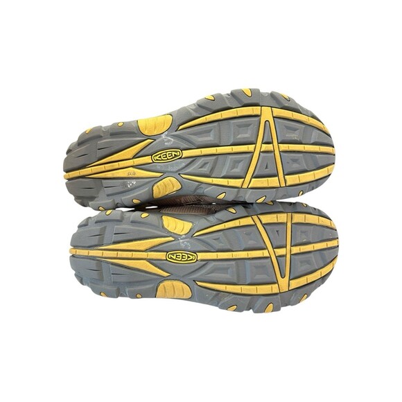 KEEN Men’s Waterproof Brown Ankle Boots Size 5 US / 38 EU Bungee Lace - Picture 9 of 12